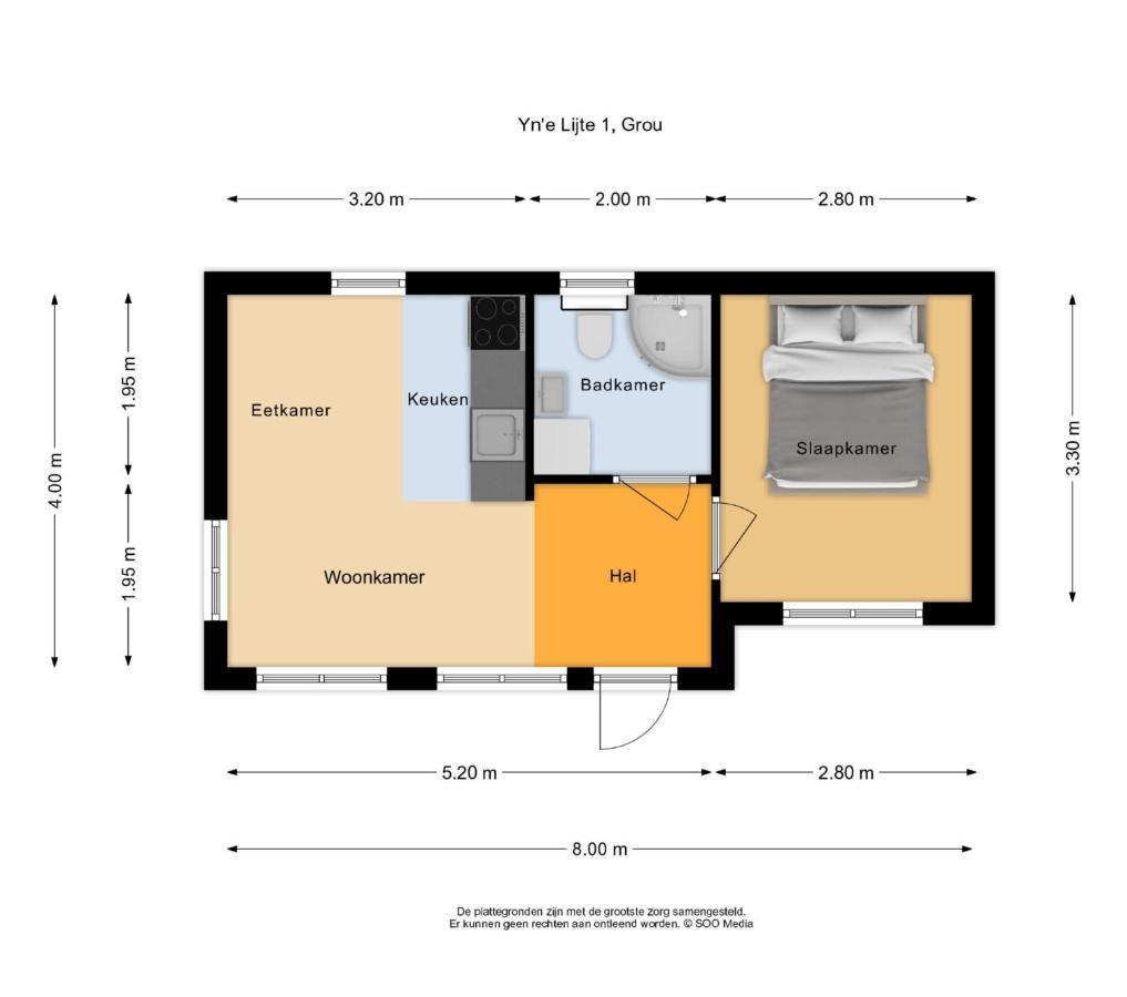 Huskes Hus En Hiem - Rent As One - Chalets 65 & 66 Villa Grou Kültér fotó